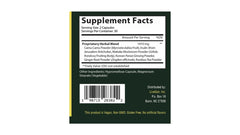 Generic Immunity and Energy Support bottle-side for convenient daily immune and energy aid.
