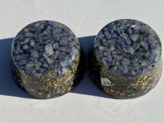 Generic gift-ready orgonite set on display for home decor