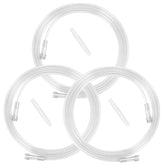 Generic oxygen extension 5ft tube, transparent, for flexible placement around the patient.