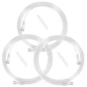 Generic oxygen extension 5ft tube, transparent, for flexible placement around the patient.