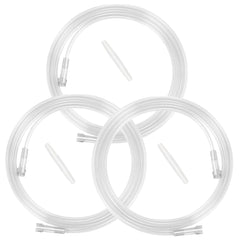 Generic oxygen extension 5ft tube, transparent, for flexible placement around the patient.