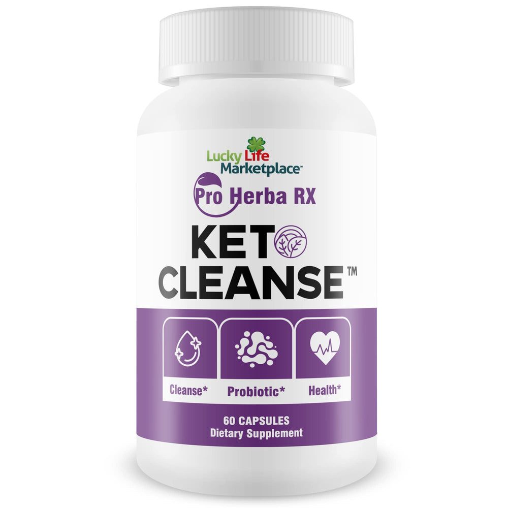 Generic Pro Herba RX Keto Cleanse bottle front for detox support.