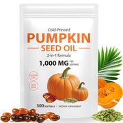 generic pumpkin seed oil softgels bottle for easy daily use and routine