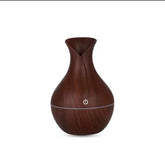 Generic USB Aroma Therapy Diffuser black front view showing compact design and mist