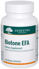 Genestra Biotone EFA bottle front view for healthy lipid support.