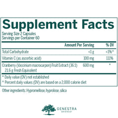Close-up of Cranberry Plus softgels showing smooth, easy-to-swallow capsules.
