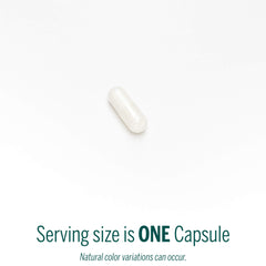Close-up of the Genestra KMG Plus label highlighting 60 capsules and the formula.
