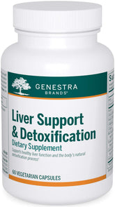 Genestra Brands Liver Support bottle with capsules for daily liver support