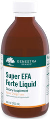 Genestra Super EFA Forte Liquid bottle with orange flavor for daily omega-3 support.