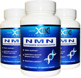 Genex Formulas NMN 250mg bottle front view for daily use and NAD support.