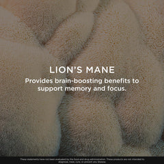 Individually wrapped chews for on-the-go use with The Genius Brand Lion's Mane.