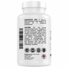 GENIUS HERBALS Thyroid Support ingredients shown in a bowl highlighting nutrient synergy.