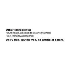 Genuine Health Greens+ Original ingredients panel highlighting spirulina and botanicals.