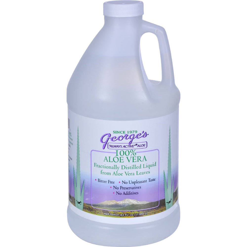 Georges Aloe Vera Drink bottle pour shows refreshing, pure hydration