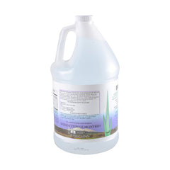 George's Aloe Vera Liquid serving size on scoop shows measurement.