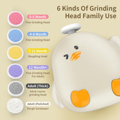 GEREFET baby replacement pads set of four for soft nails
