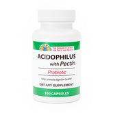 GeriCare Acidophilus with Pectin bottle front view for digestive balance.