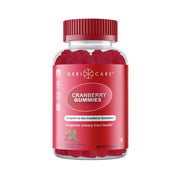 GeriCare Cranberry Gummies bottle for convenient urinary wellness support.