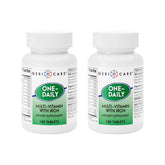 GeriCare One-Daily bottle with iron multivitamin for everyday energy support