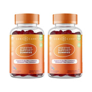 GeriCare prebiotic gummies bottle cap supports daily gut health.