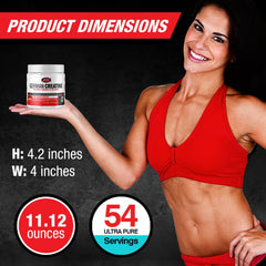 German Creatine unflavored powder ideal for stacking with other supplements.