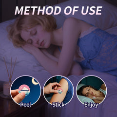 Gethorey Sleep Patches behind-ear placement for discreet sleep aid