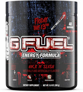 G Fuel Friday 13th energy powder canister for gaming focus and clean energy