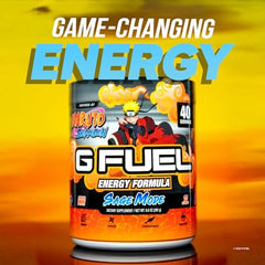 G Fuel Sage Mode label close-up highlighting antioxidants and vitamins