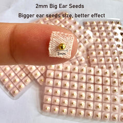 GGFSSQ Ear Seeds Tweezers highlight precise placement for safe use