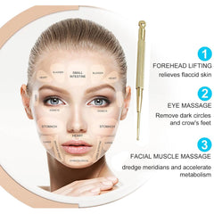 GGFSSQ Pearl Ear Seeds kit ear chart bilingual guide in Chinese and English.