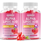 GGMMUU Alpha Lipoic Acid Gummies bottle showing high-absorption 600mg formula for daily wellness