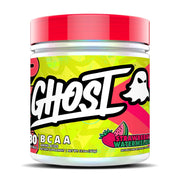 GHOST BCAA bottle pour showing sugar-free pre and post workout hydration