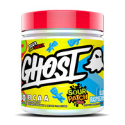 Ghost BCAA bottle with blue raspberry flavor for intra-workout refreshment