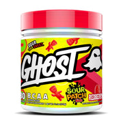 GHOST BCAA Sour Patch Kids Redberry bottle for intense workouts and refreshing recovery