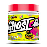 GHOST BCAA Watermelon bottle with sugar-free formula for intra-workout use.
