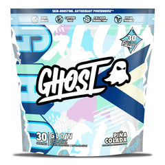 Ghost Glow Stick in Pina Colada flavor, ready for on-the-go beauty support.