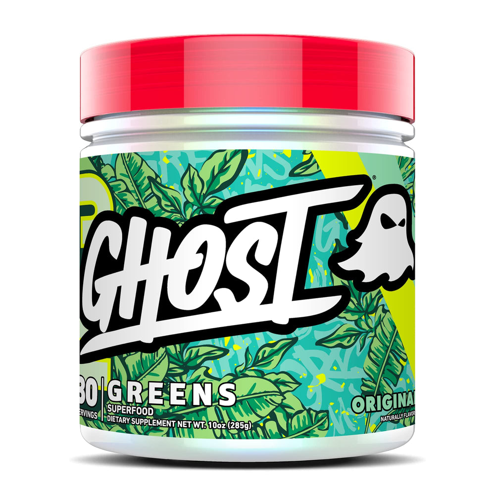 Ghost Greens Original tub front view, ideal for daily greens intake.