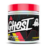 GHOST Pump Nitric Oxide Pineapple bottle showing stimulant-free support