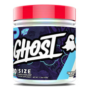 GHOST Size V3 packaging emphasizes transparent dosing for trust.