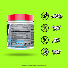 Warheads Sour Watermelon flavor profile visible in the tub.