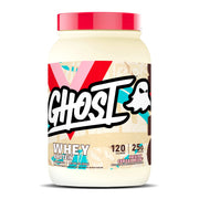 GHOST Whey Fruity Cereal Milk tub front view for post-workout protein support.