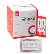 GIANANO Korean Vitamin Stick packaging shown for hygienic single-serve on-the-go use.
