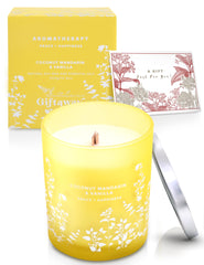 GIFTAWAY candle glow creates a serene atmosphere in any room