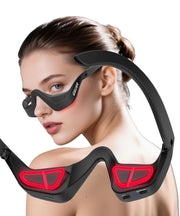 GILLIER under-eye glasses with 7-color LEDs for a refreshed look.