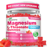 GlaGmrry magnesium L-threonate gummies bottle shows brain-supporting potential.