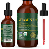 Global Healing Center B12 Sublingual 5000 mcg bottle for sustained energy support.