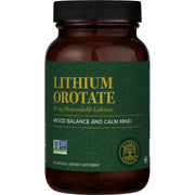 Global Healing Center lithium orotate 10mg bottle for a calmer daily routine.
