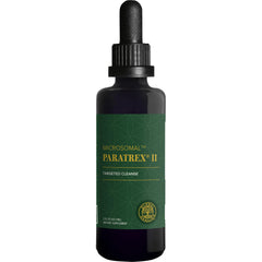Global Healing Paratrex II bottle ready for a daily cleanse routine.