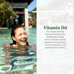 Global Healing Center Vitamin D3 drops with a convenient pipette for daily use.