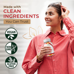 Global Health Naturals vegan fiber gummies peach flavor on-the-go use
